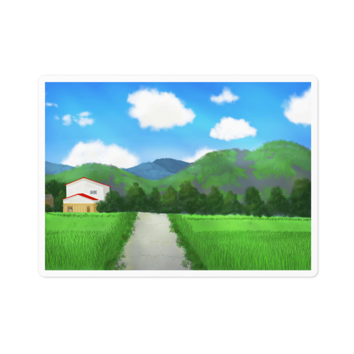 ステッカー - 100 x 100 (mm)