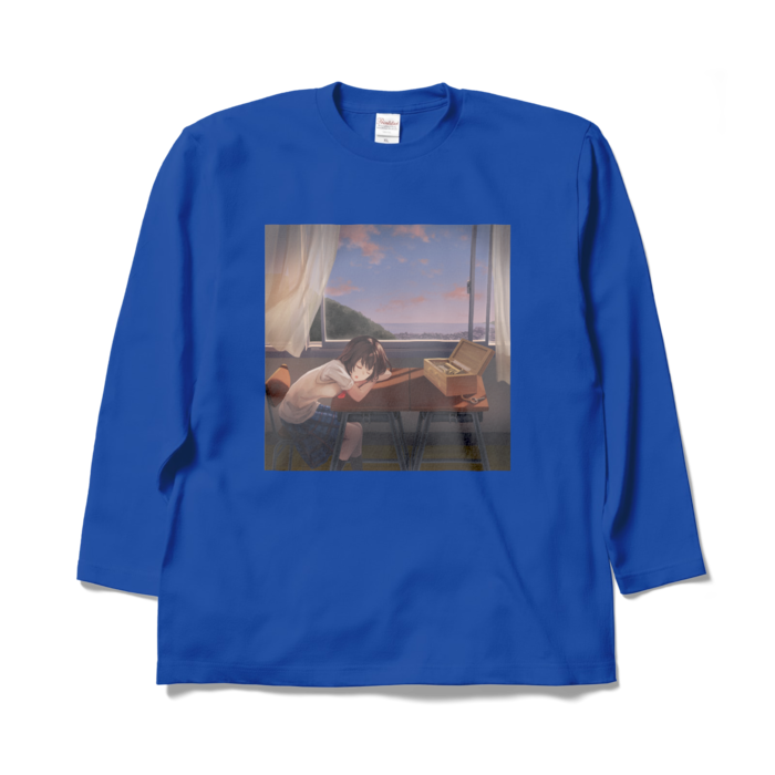 ロングスリーブTシャツ - XL - ロイヤルブルー