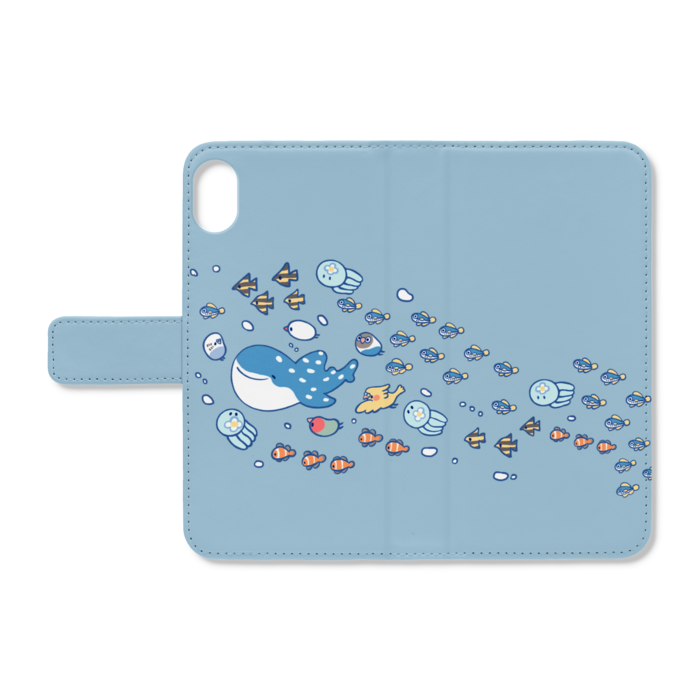 手帳型iPhoneケース - iPhone XR - ストラップ穴 なし