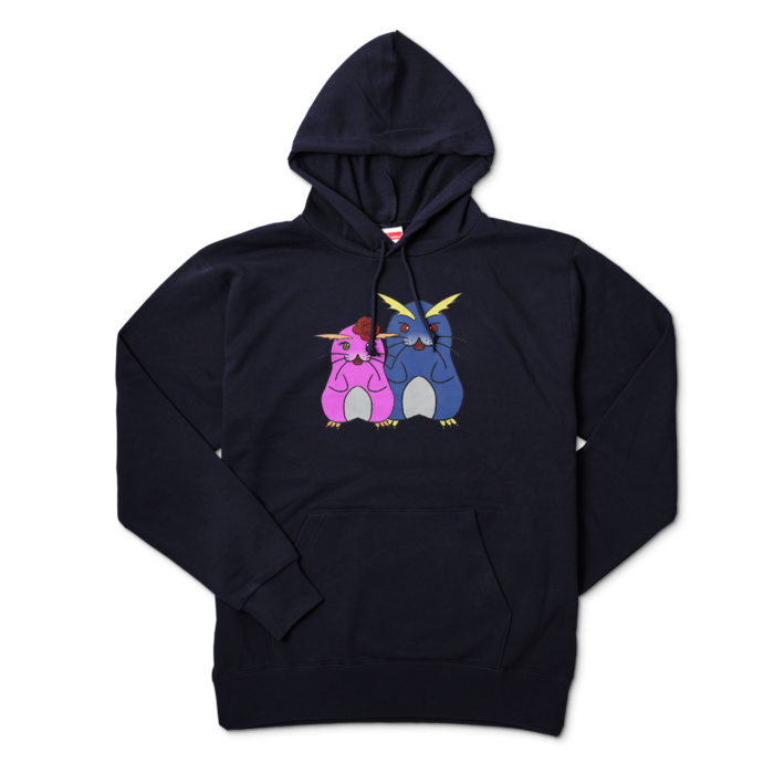 パーカー - XL - ネイビー