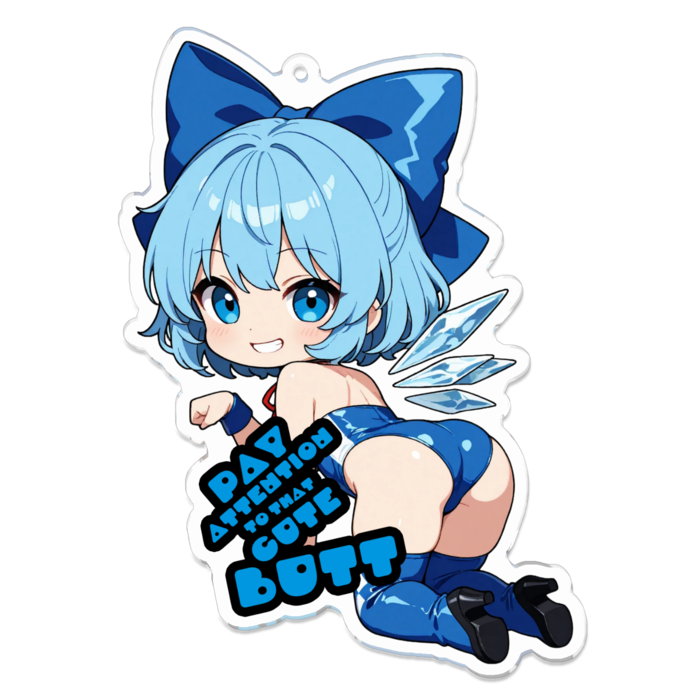 アクリルキーホルダー - 100 x 100 (mm)