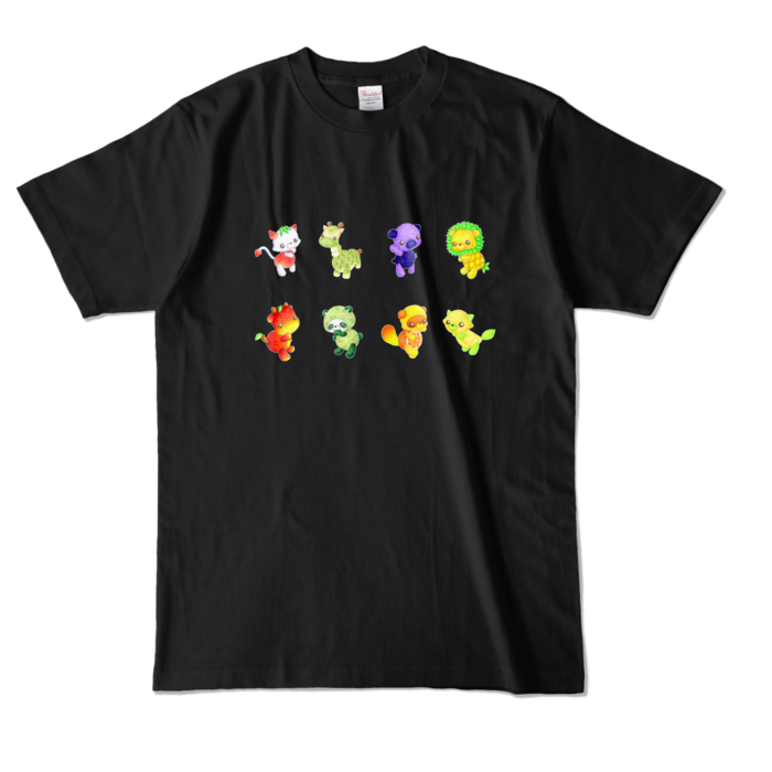 カラーTシャツ - L - ブラック (濃色)