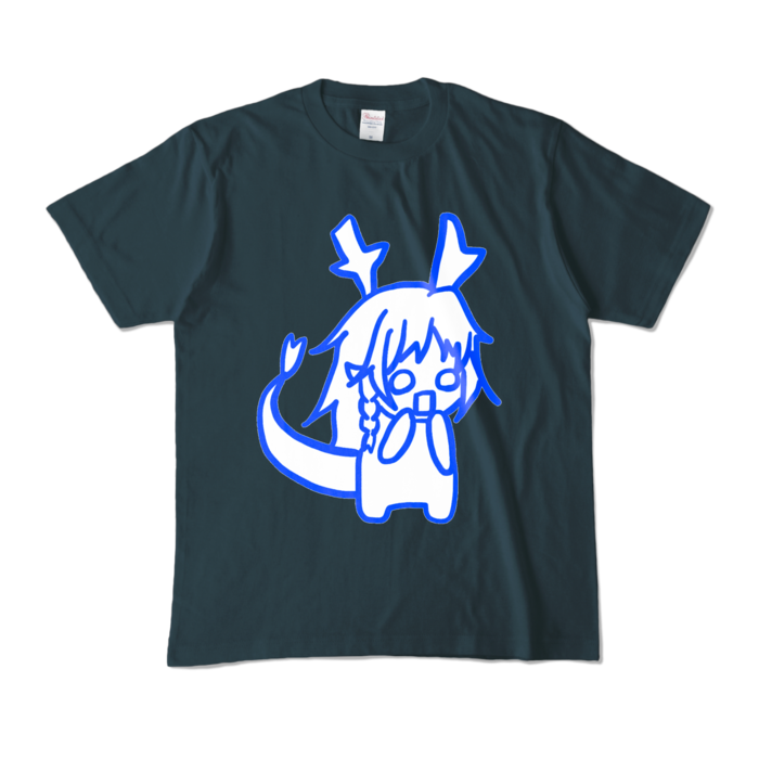 カラーTシャツ - M - デニム (濃色)