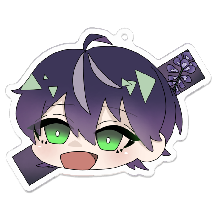 アクリルキーホルダー - 70 x 70 (mm)