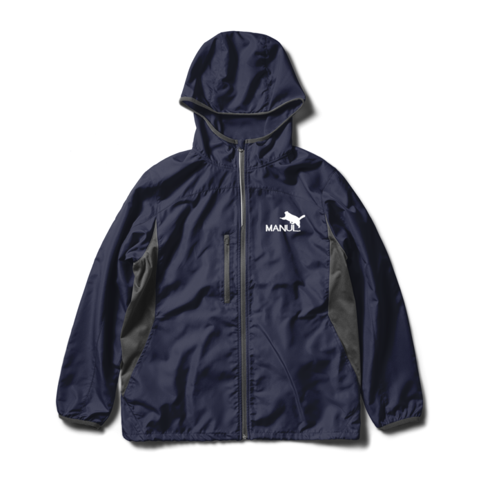 ウインドブレーカー - XL - ネイビー