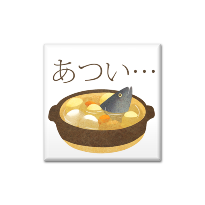 缶バッジ - 四角形40mm