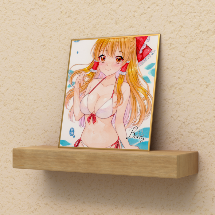 色紙 - ミニ（H135 × W120mm）