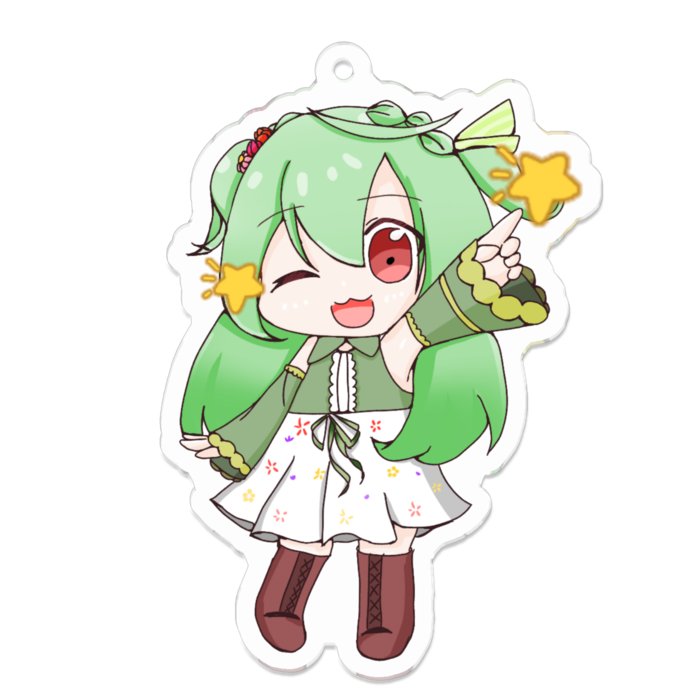 アクリルキーホルダー - 70 x 70 (mm)