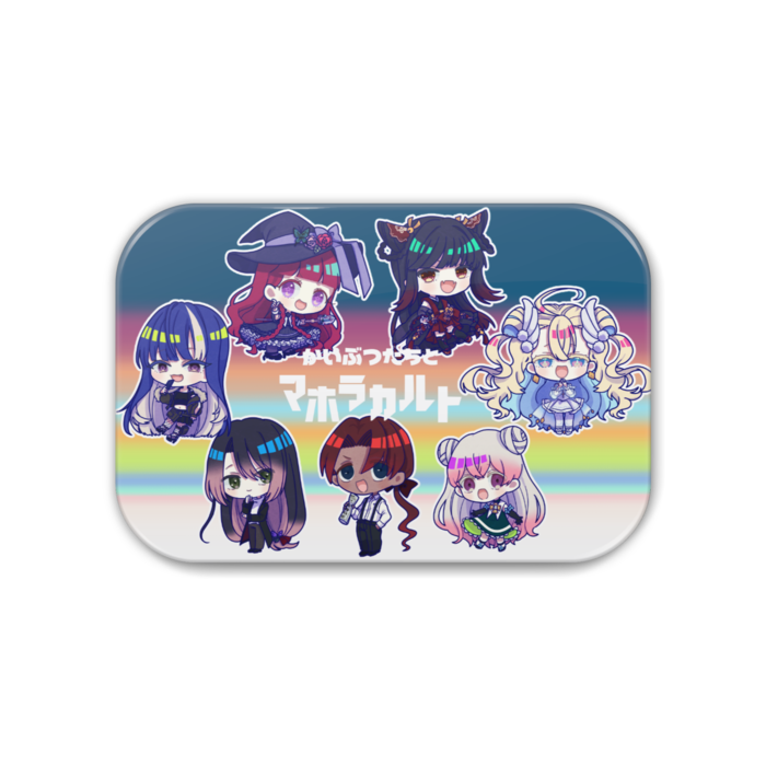 缶バッジ - 角丸 76x51mm