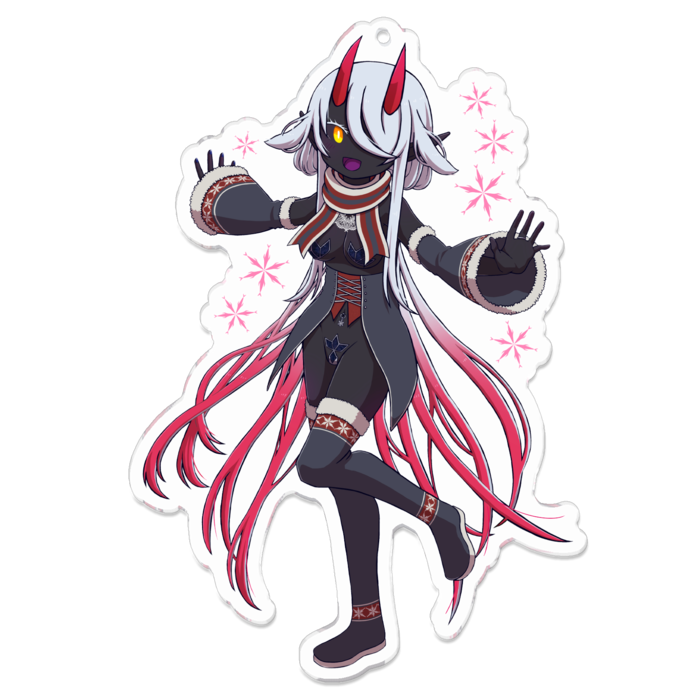 アクリルキーホルダー - 100 x 100 (mm)