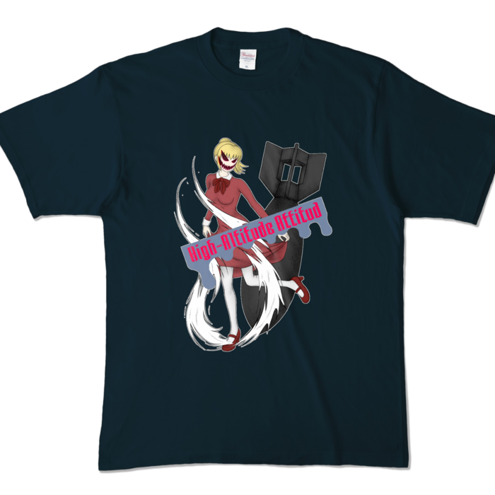 カラーTシャツ - XL - ネイビー (濃色)