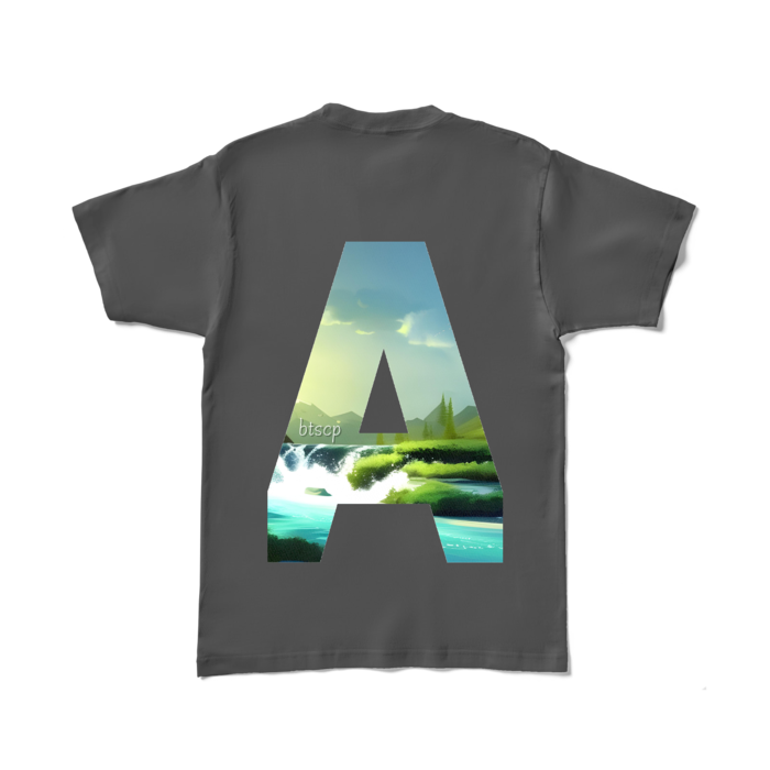 カラーTシャツ - L - チャコール (濃色)