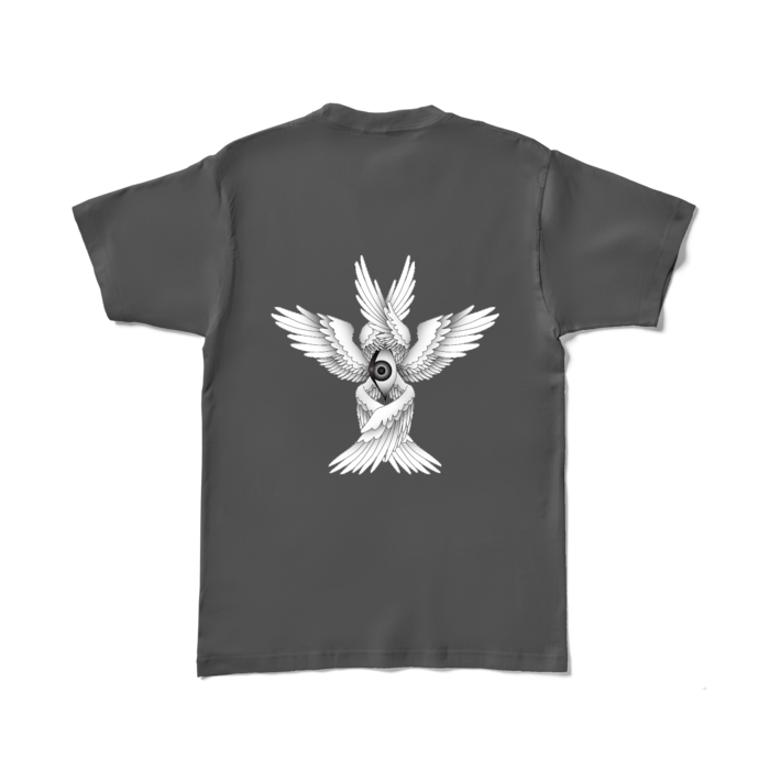 カラーTシャツ - L - チャコール (濃色)