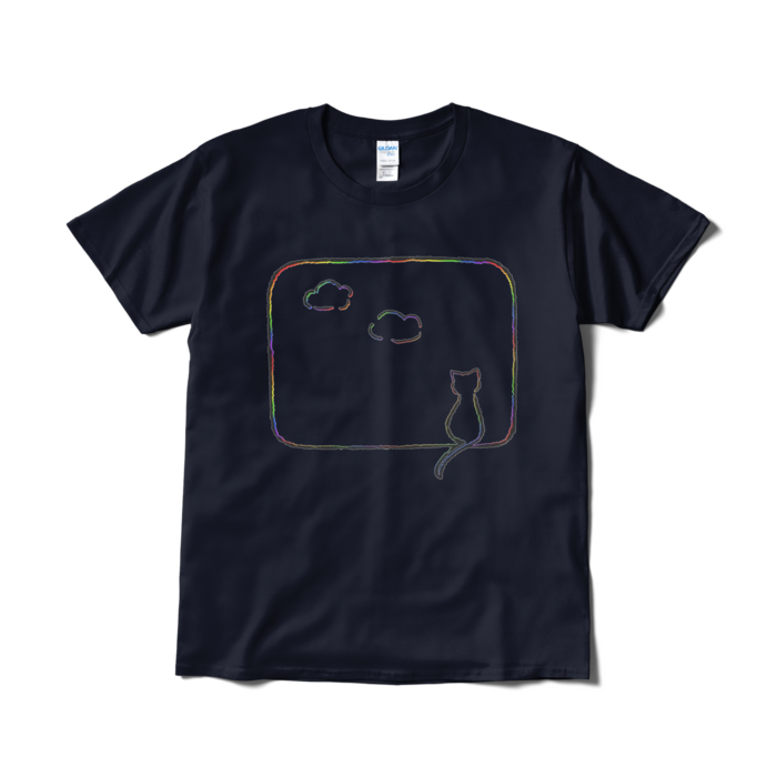 Tシャツ（シャドウ） - L - ネイビー