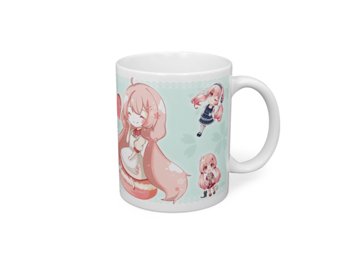 マグカップ - 直径 8 cm / 高さ 9.5 cm