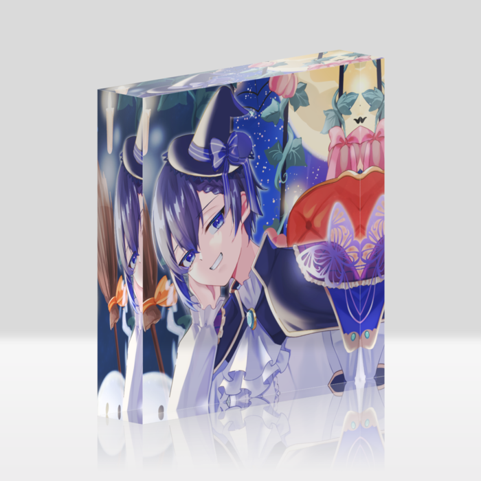 アクリルブロック - 100x100mm