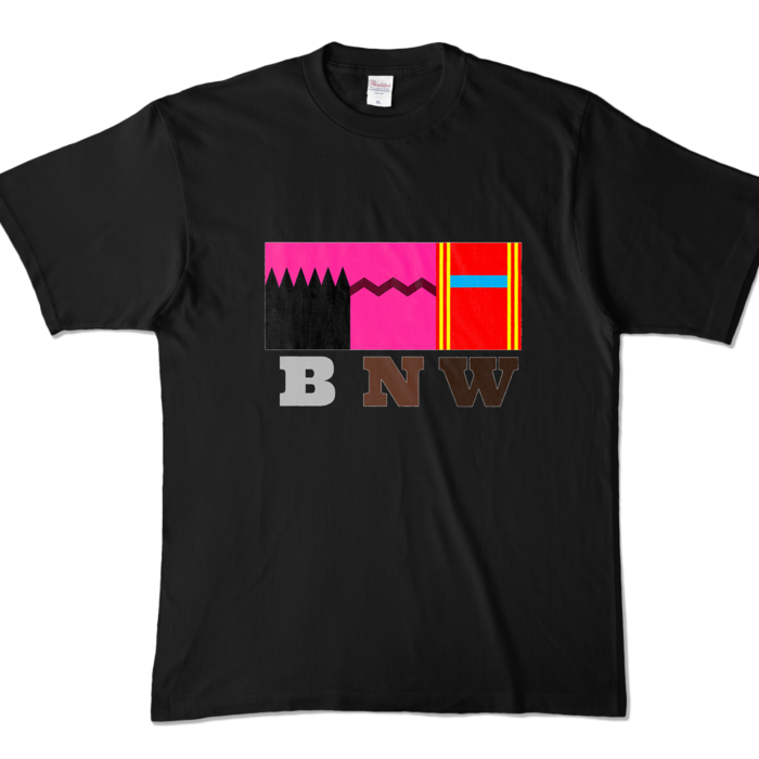 カラーTシャツ - XL - ブラック (濃色)