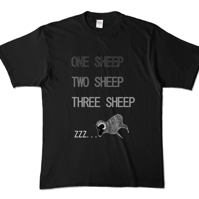 カラーTシャツ - XL - ブラック (濃色)