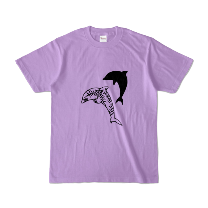 カラーTシャツ - S - ライトパープル (淡色)