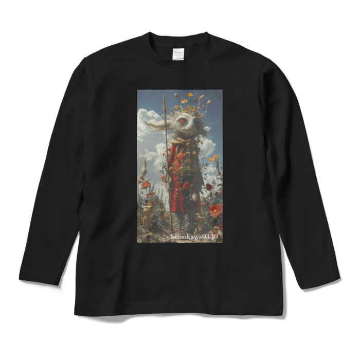 ロングスリーブTシャツ - M - ブラック