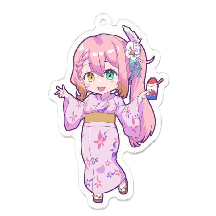 アクリルキーホルダー - 70 x 70 (mm)