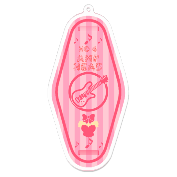 アクリルキーホルダー - 100 x 100 (mm)