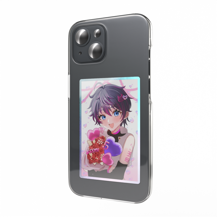 オーロラスマホステッカー - 縦