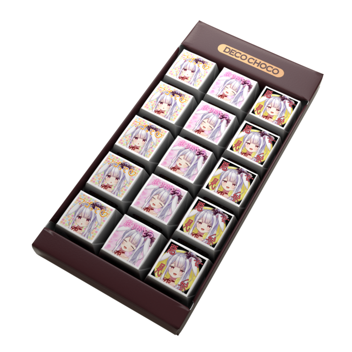 DECOチョコ - 丸餅つきみ