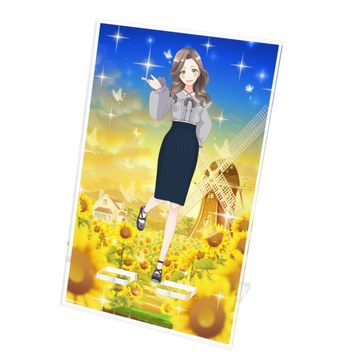 アクリルスマホスタンド - 100x160mm