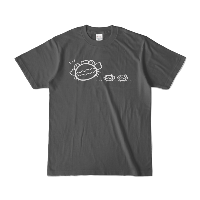 カラーTシャツ - S - チャコール (濃色)