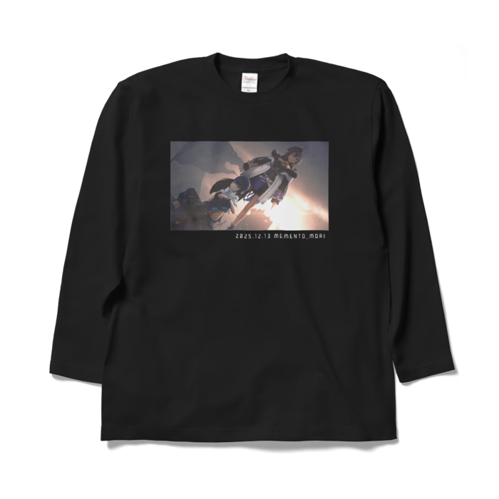 ロングスリーブTシャツ - XL - ブラック