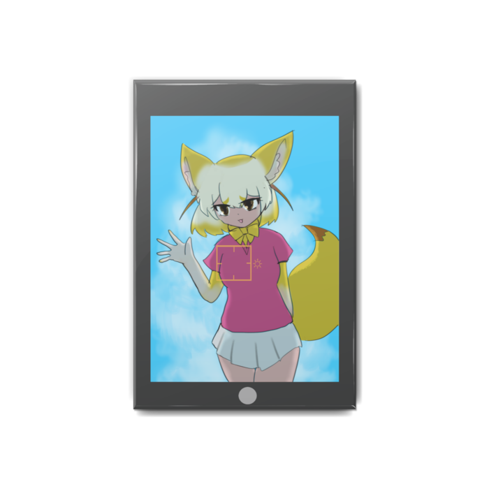 缶バッジ - 54x80mm