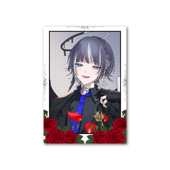 フォト風カード - 縦 - 片面