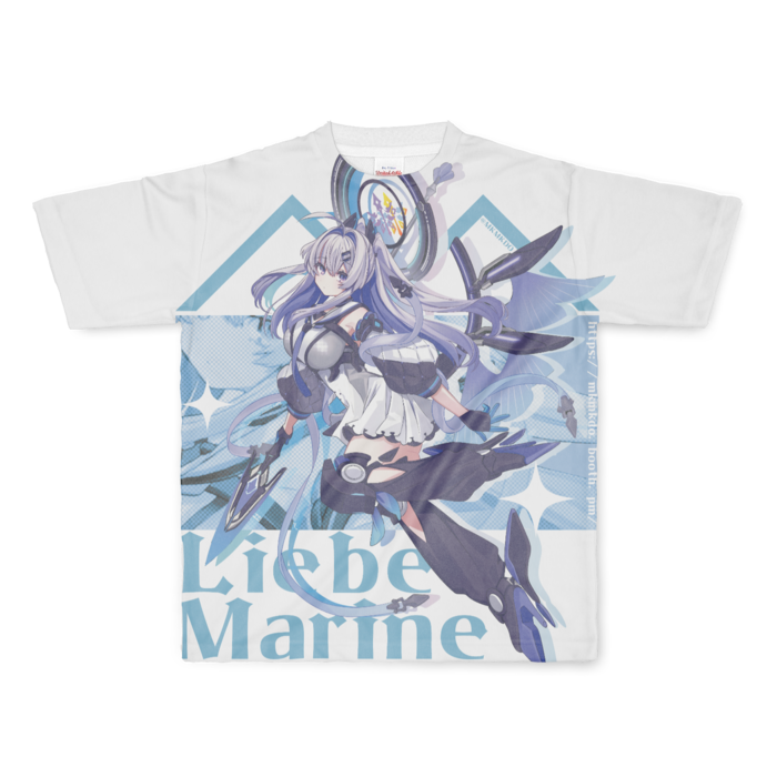 フルグラフィックTシャツ - L - 正面印刷のみ