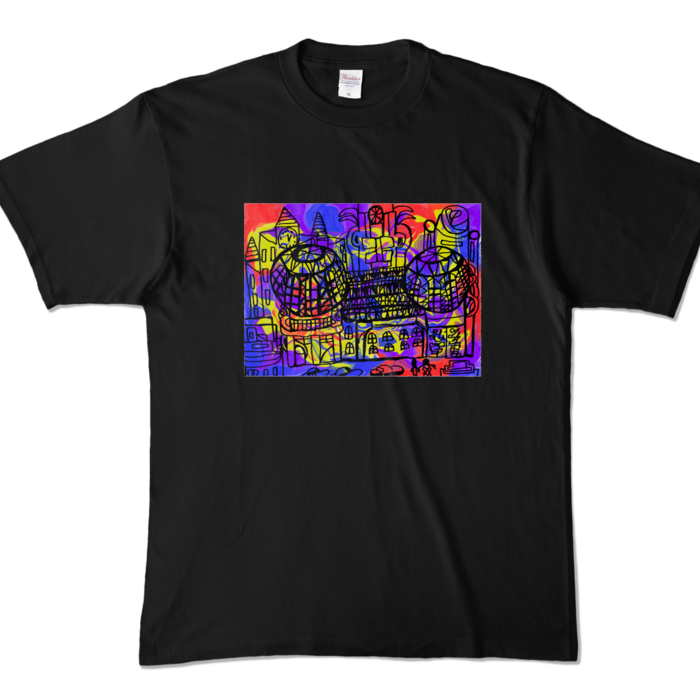 カラーTシャツ - XL - ブラック (濃色)