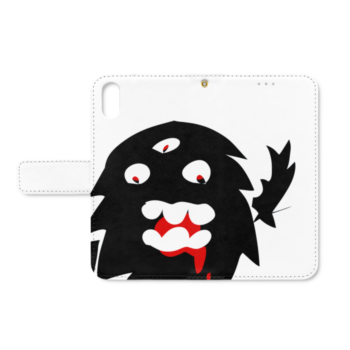 手帳型iPhoneケース - iPhone X - ストラップ穴 あり