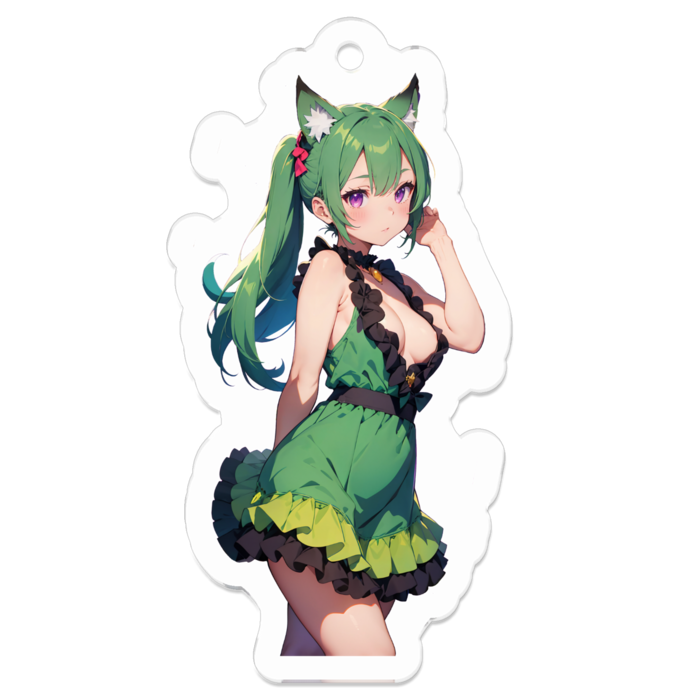 アクリルキーホルダー - 50 x 50 (mm)