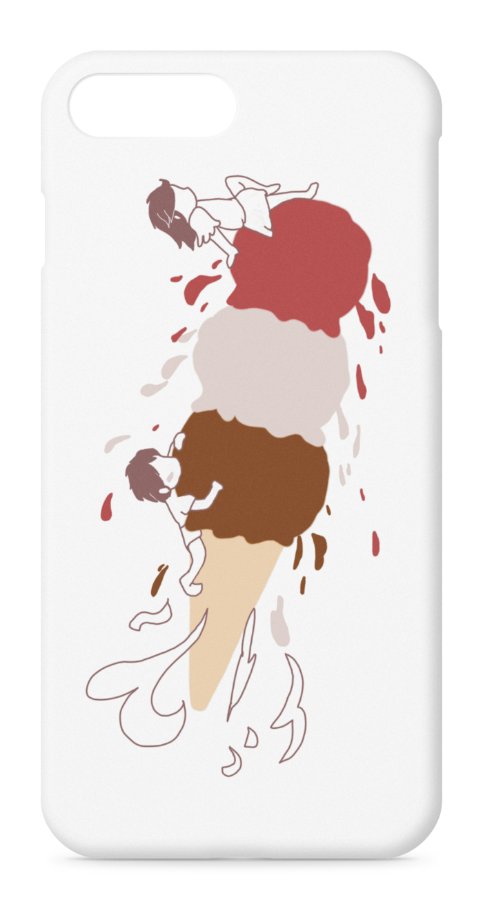 iPhoneケース - iPhone 8 Plus / 7 Plus - 正面印刷のみ