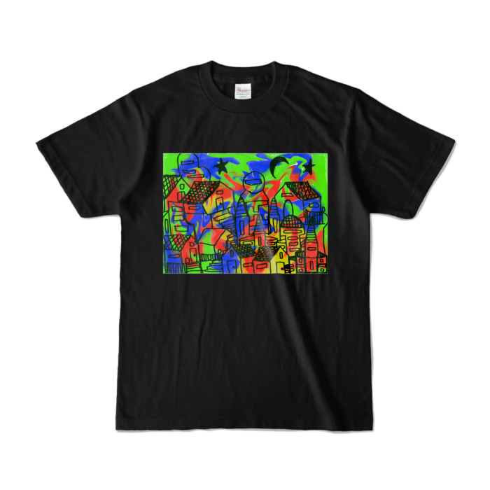 カラーTシャツ - S - ブラック (濃色)