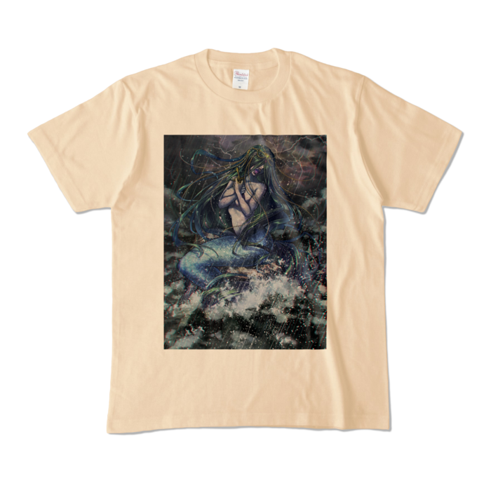 カラーTシャツ - M - ナチュラル (淡色)