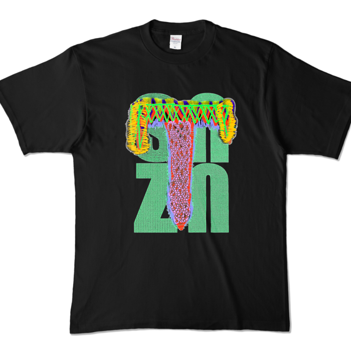 カラーTシャツ - XL - ブラック (濃色)