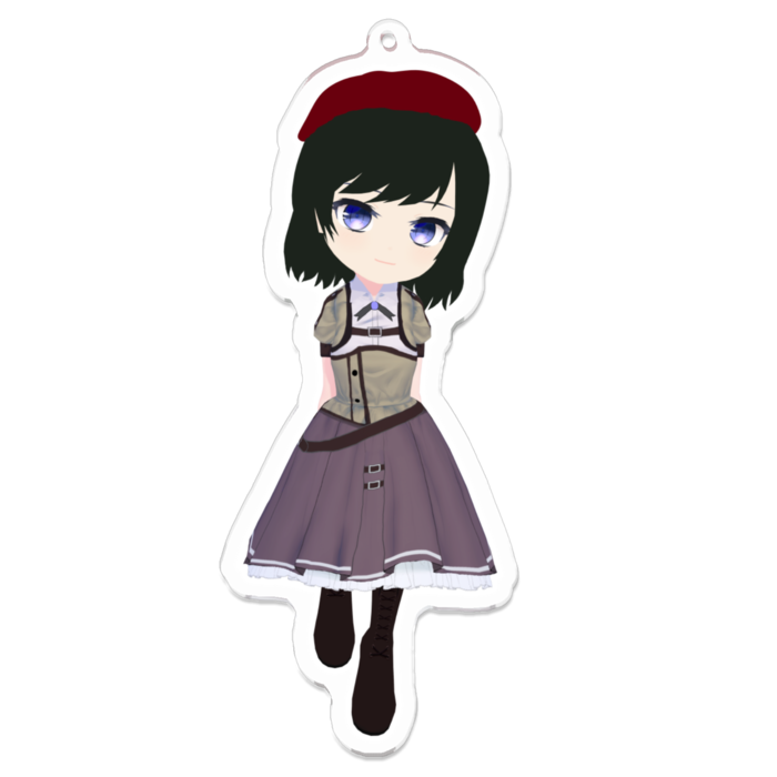 アクリルキーホルダー - 100 x 100 (mm)