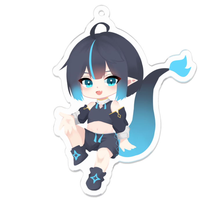 アクリルキーホルダー - 70 x 70 (mm)