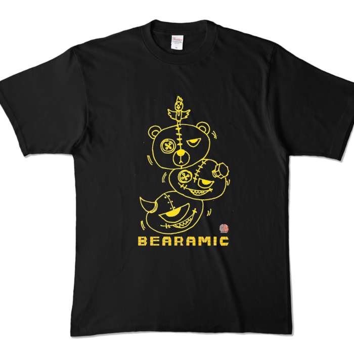 カラーTシャツ - XL - ブラック (濃色)
