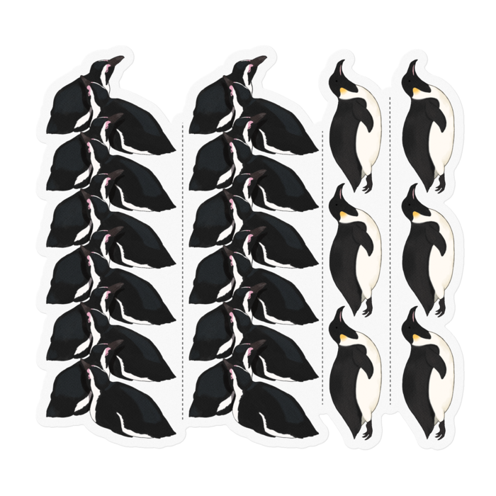 ステッカー - 100 x 100 (mm)