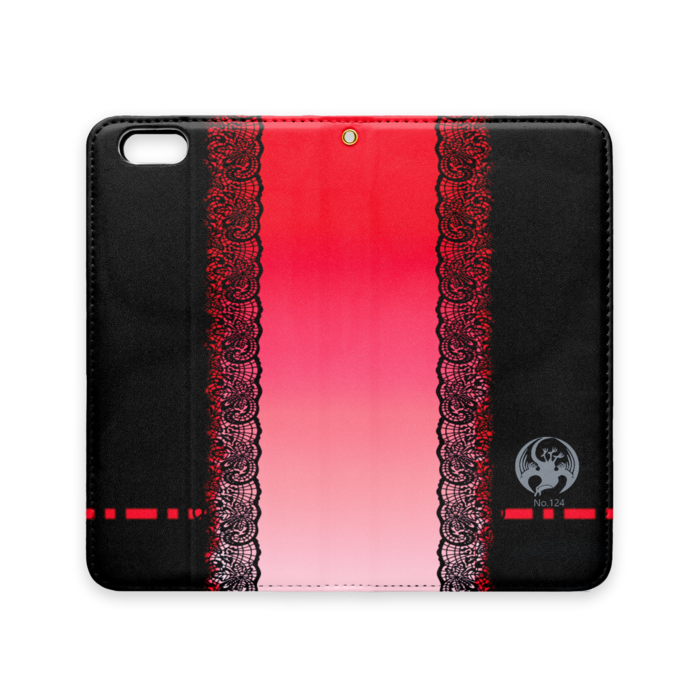 手帳型iPhoneケース（ベルトなし） - iPhone 6 Plus / 6s Plus - ストラップ穴 あり