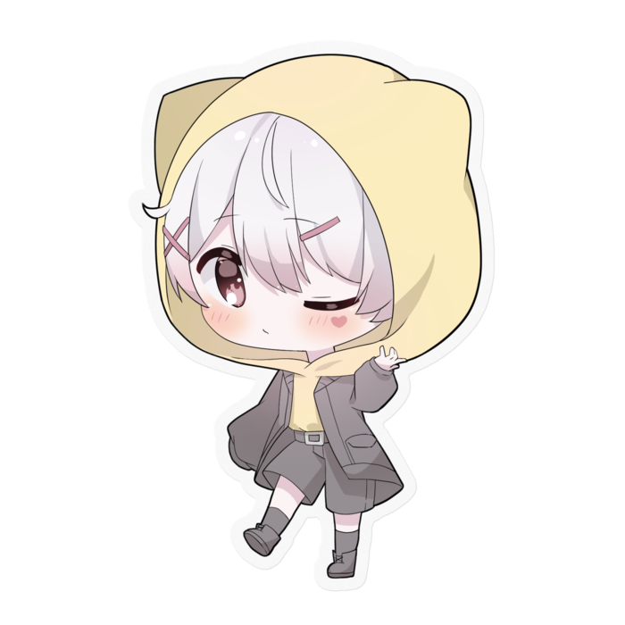 ステッカー - 100 x 100 (mm)