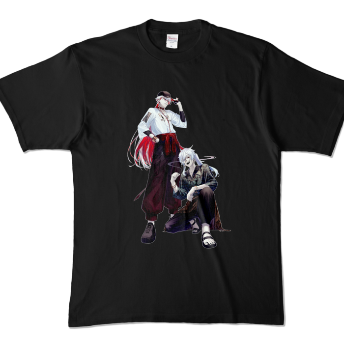 カラーTシャツ - XL - ブラック (濃色)