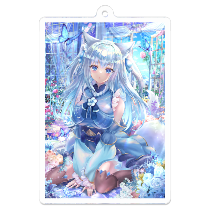 アクリルキーホルダー - 70 x 70 (mm)
