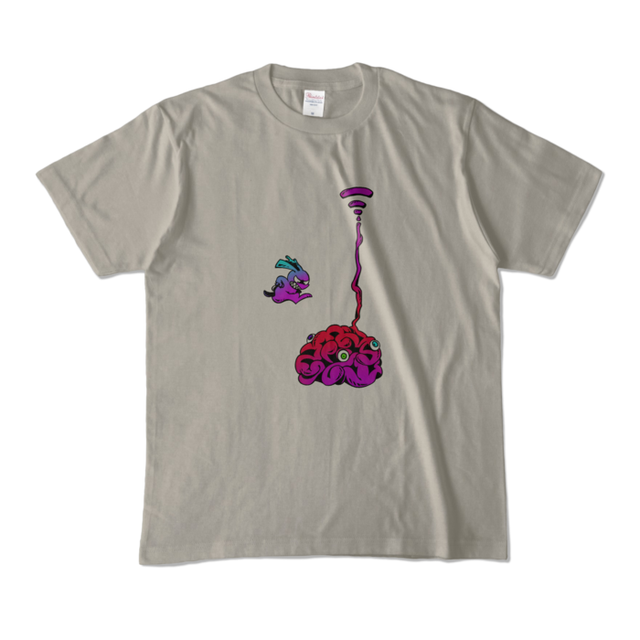 カラーTシャツ - M - シルバーグレー (淡色)